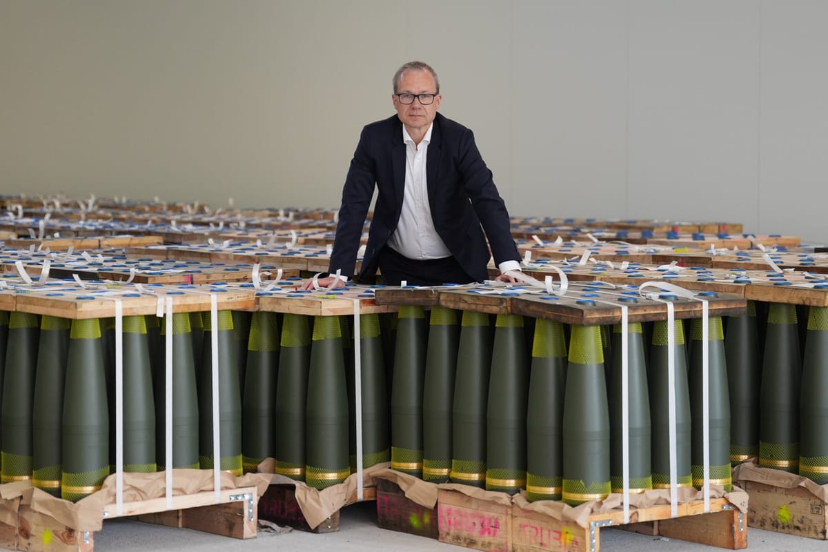 Rheinmetall Secures €444 Million U.S.-Backed Order for Artillery Ammunition to Eastern Europe