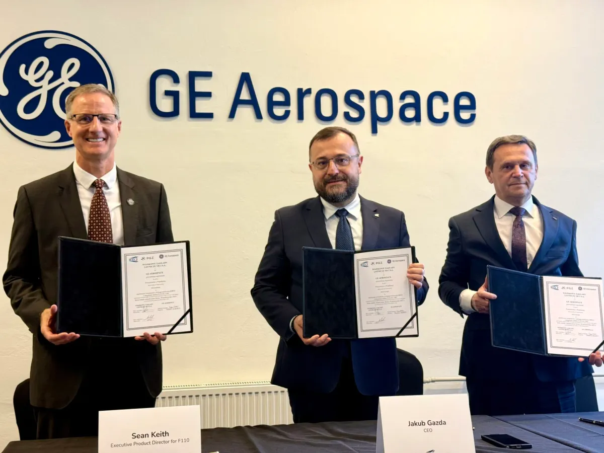 GE Aerospace and WZL-2 Partner to Develop F110 Engine MRO Capabilities in Poland