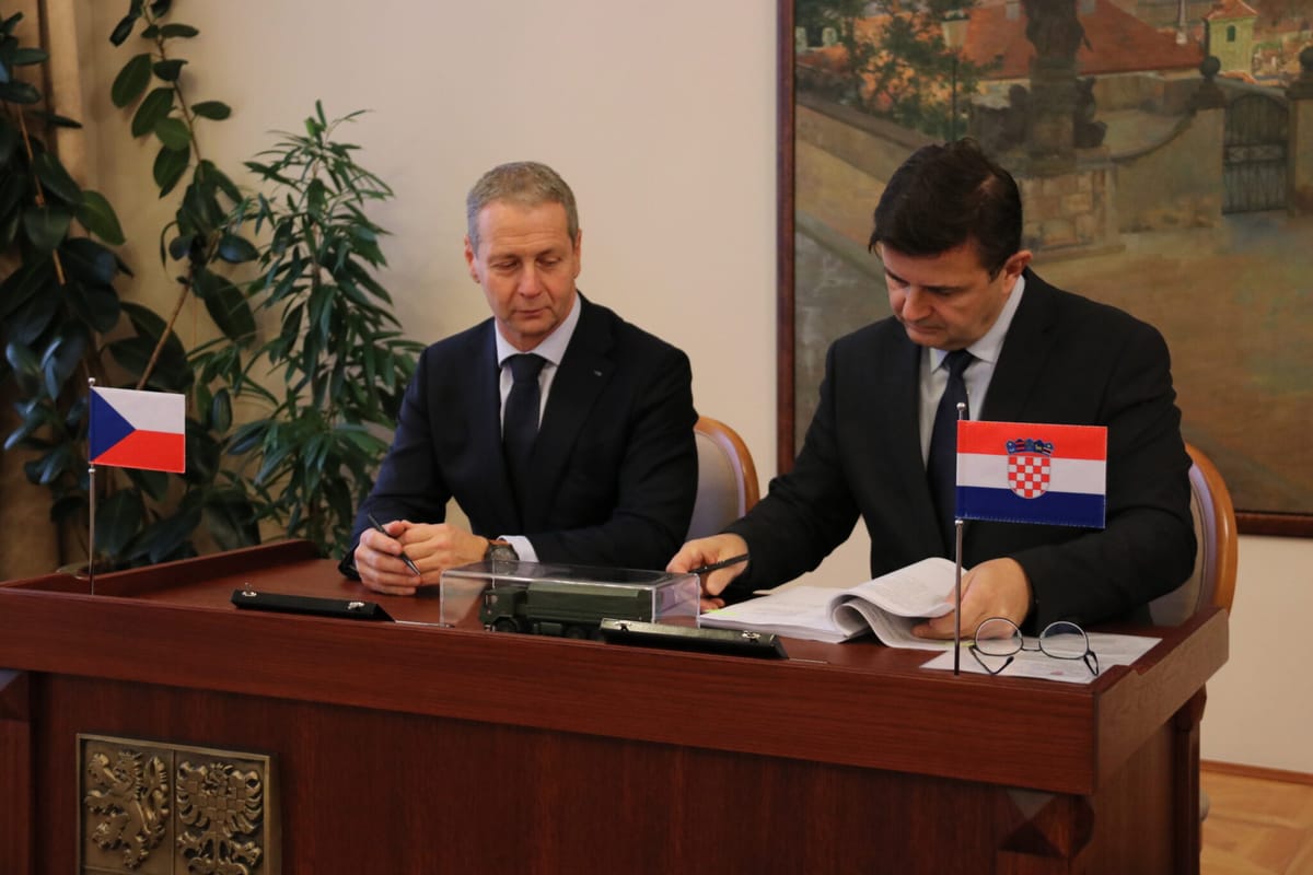 Croatia Joins Framework Agreement for Tatra T-815 Military Trucks