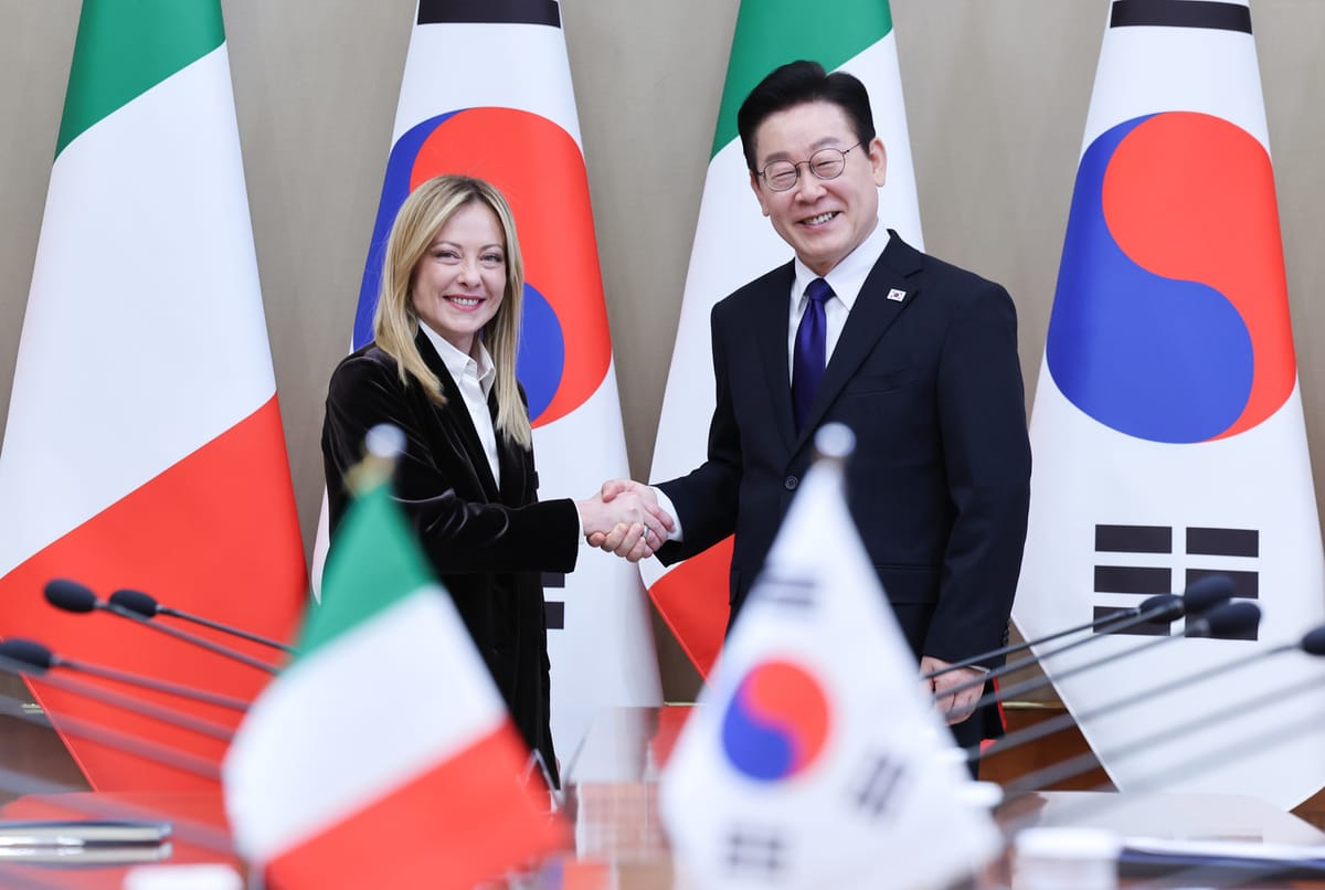 South Korea and Italy Agree to Expand Defense-Industrial Cooperation