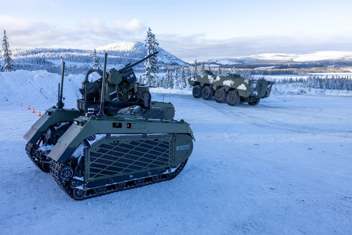 EDA Conducts Arctic Trials of Unmanned Ground Vehicles Under CUGS Project