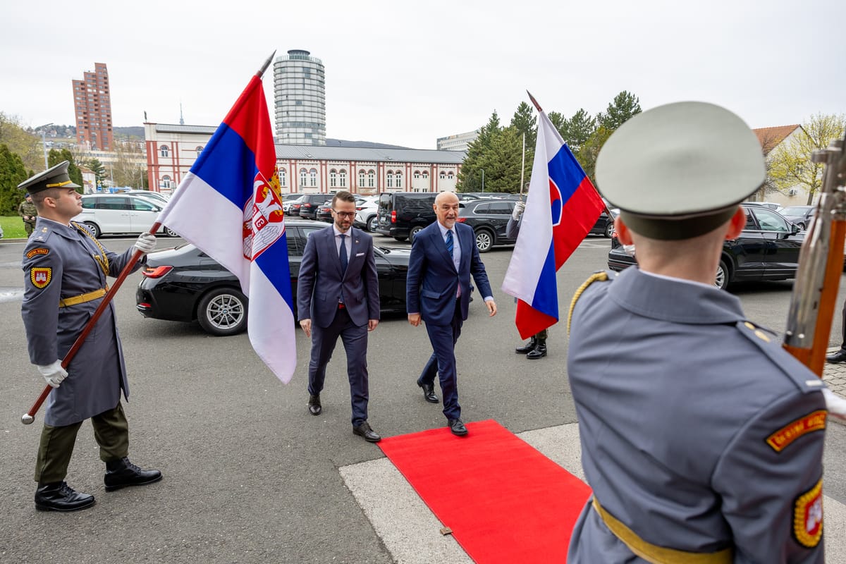 Serbia, Slovakia Deepen Defense Cooperation Following Delegation Visit