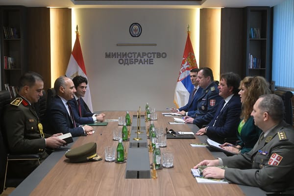 Serbia and Egypt Signal Defense Cooperation Growth in Belgrade Meeting