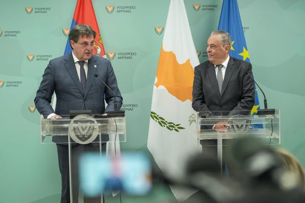 Serbia and Cyprus Sign SOFA Agreement, Elevating Defense Ties to Their Highest Level Yet