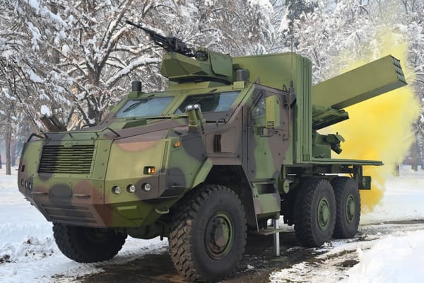 Serbian Army Conducts Training on M-18 Oganj Modular Rocket Launchers