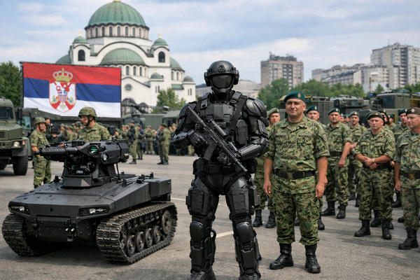 Serbia Signals Plans to Showcase Armed Robots at Next Military Parade