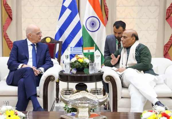 India and Greece Sign Declaration to Expand Defence Industrial Cooperation